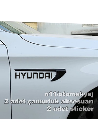 Hyundai Getz Çamurluk Kapı Uyumlu Aksesuar Ve Markalı Sticker