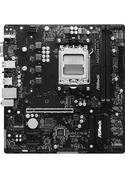 Asrock A620am-hvs Amd A620 Soket Am5 Ddr5 6800 Oc Mhz Matx Gaming Aaaa11asr0039