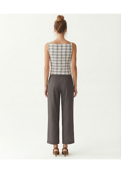 Yargıcı Straight Normal Bel Pantolon 26ykpn3034v 003 Kahverengi