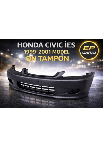 Honda Civic İes 1999-2001 Model Uyumlu Makyajlı Kasa Ön Tampon Euro Civic Uyumlu