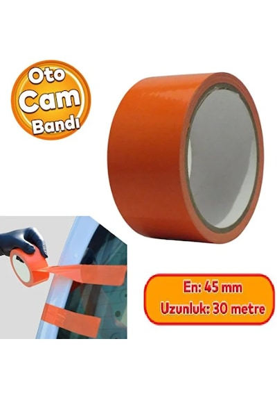 Araba Araç Oto Cam Sabitleme Montaj Bandı İz Bırakmaz 45 Mmx30 Mt