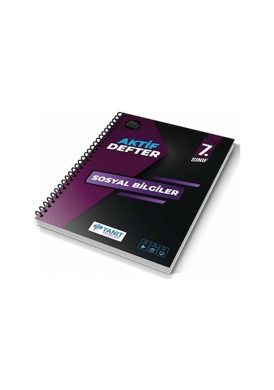 7.Sınıf Sosyal Bilgiler Aktif Defter- Yanıt Yayınları