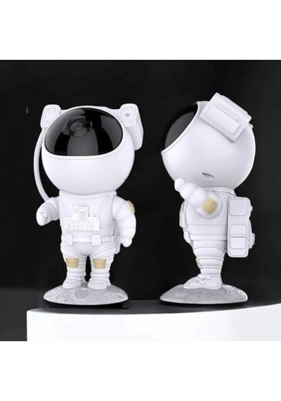 Astronot Tasarımlı Bluetooth Projeksiyon Speaker Gece Lambası