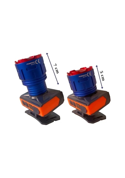 Powerdex Pd-2172 Sensörlü Profesyonel Kafa Lambası 50w 3000 Lüme Çok Renkli