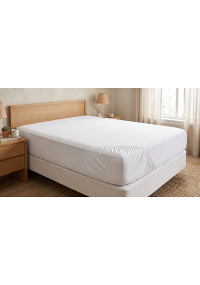 Premium Beyaz Çift Kişilik Lastikli Çarşaf %100 Pamuklu Yumuşak Dokulu Lastikli Fitted Çarşaf Nefes Alabilen, Terletmeyen, Kaymaz, Dayanıklı Yastık Kılıfsız Premium Beyaz Çift Kişilik Lastikli Çarşaf %100 Pamuklu Yumuşak Dokulu Lastikli Fitted Çarşaf Nefes Alabilen, Terletmeyen, Kaymaz, Dayanıklı Yastık Kılıfsız