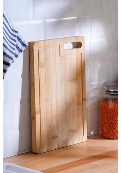 Acar Bambu Kesme Tahtası - 32 Cm Acr-339 Kahverengi