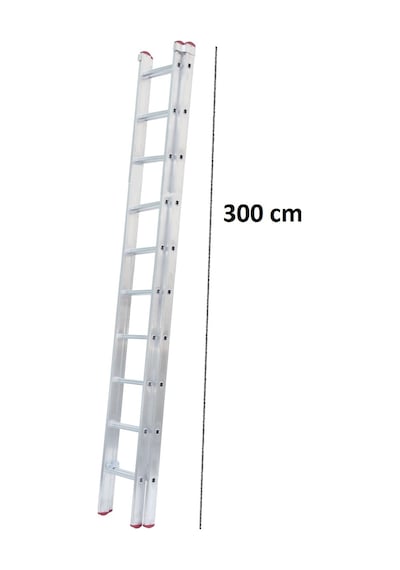 Beykon 10 + 10 Basamaklı 6 M Endüstriyel Sürgülü Merdiven
