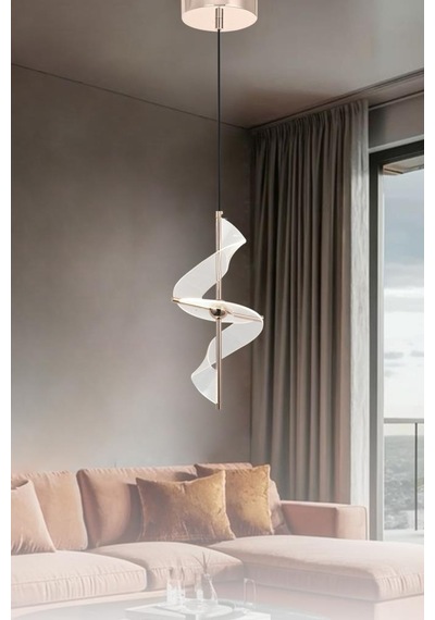 Eray Aydınlatma 8270 Gold Led Avize Sarı