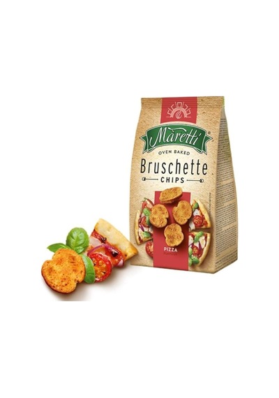 2 Adet Bruschette Chips Pizza Kızarmış Ekmek 70 Gr