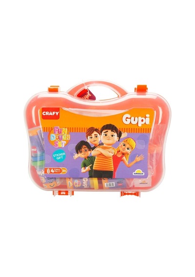 6716 Sun-sabc-crf-oyun Hamur Set Gupi Plstk Çnt 4x50gr 20prç Gup