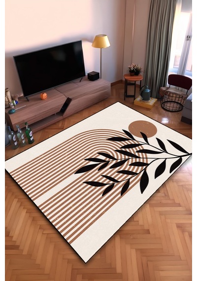 Bohem Yıkanabilir Kaymaz Taban Leke Tutmaz Salon Halısı Mutfak Halısı Ve Yolluk Bhmcrpt0014