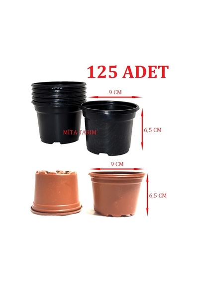 Fide Tohum Saksısı, 125 Adet,Plastik Saksı, Fide Üretim Saksısı Y (318955569)