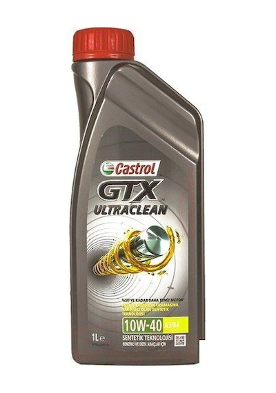 Castrol GTX 10W-40 A3/B4 Yarı Sentetik Motor Yağı 1 L