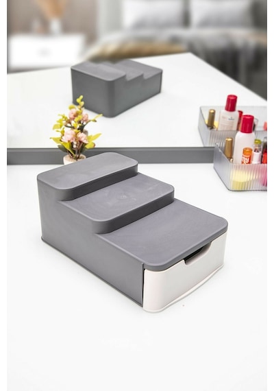 Compact Makyaj Organizeri + Dolap İçi Düzenleyici Kutu 2li Set - Evde Düzen Kolaylığı B7z9xp Belirtilmemiş