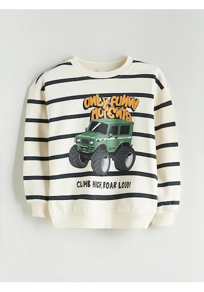 LC Waikiki Lcw Kids Bej Bisiklet Yaka Erkek Çocuk Sweatshirt Ve Eşofman Alt Lıght Beıge Prın LC Waikiki Lcw Kids Bej Bisiklet Yaka Erkek Çocuk Sweatshirt Ve Eşofman Alt Lıght Beıge Prın