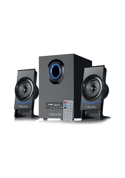 Mikado Md-1700Bt 2+1 Siyah Usb+Fm+Sd Destekli Bluetooth Speaker