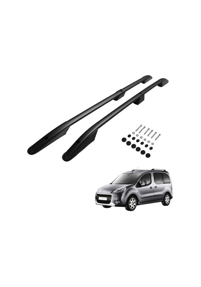 Citroen Berlingo Tavan Çıtası Port Bagaj Taşıyıcı Siyah 2008 / 2019