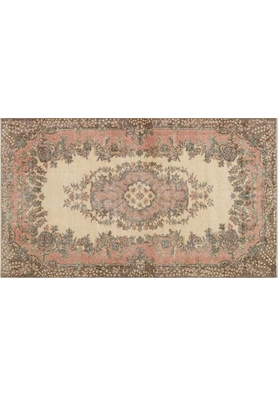 Eskitme El Dokuma Vintage Halı 118 X 201 Cm 9060
