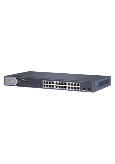 Hikvision Ds 3E0526P E/M 24 Port Poe 225W Gigabit Switch
