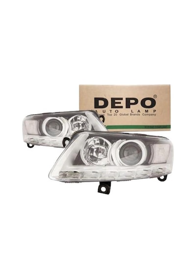 Audı A6 Makyajlı Kasa Yıl 2009-2011 Depo Ledli Xenon D3s / H7 Sağ Far 4f0941030cp