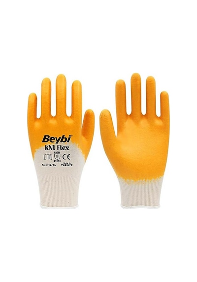 Beybi Nitril Eldiven Kn1 No:10 Sarı