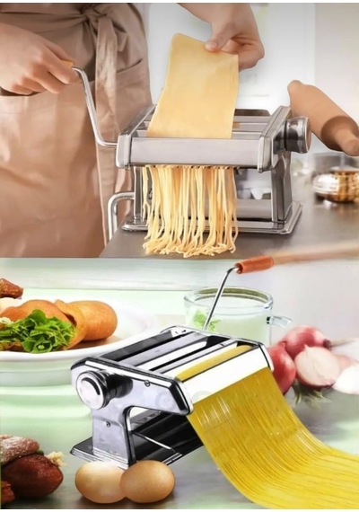 Erişte Makarna Yapma Kesme Makinesi Hamur Lazanya Spagetti Makinesi 150 Mm Diğer