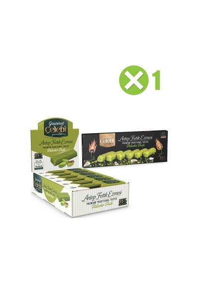 Antep Fıstık Ezmesi 200 Gr-30 Gr X 12 Sargılı 2'li Set