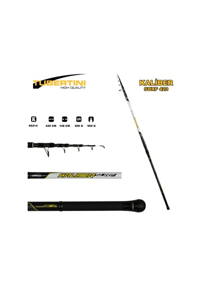 Tubertini Kaliber 4.20m 100-200g Surf Kamışı