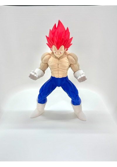 Vegeta - Super Saiyan God Dragon Ball Koleksiyon Figürü 18 Cm