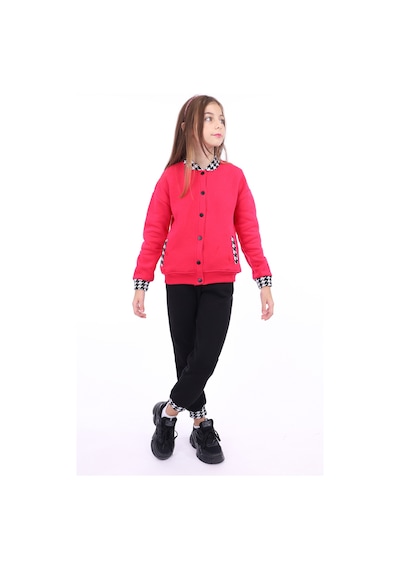 Toontoy Kids Toontoy Kız Çocuk Kolej Eşofman Takım Fuşya
