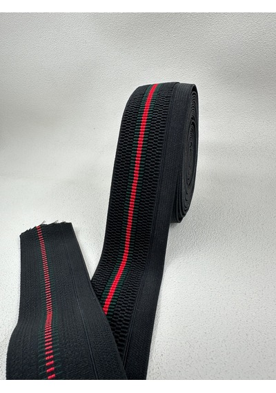 3.5 Cm Petekli Lastik-siyah-5 Metre