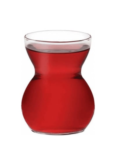 Paşabahçe Dantel Çay Bardak - 12 Li Cam Çay Bardağı 42841 Şeffaf