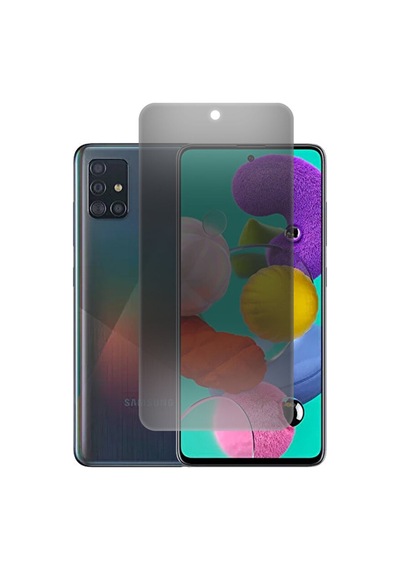 Samsung Galaxy A51 9h Mat Hayalet Nano Ekran Koruyucu Privacy Esnek Kırılmaz
