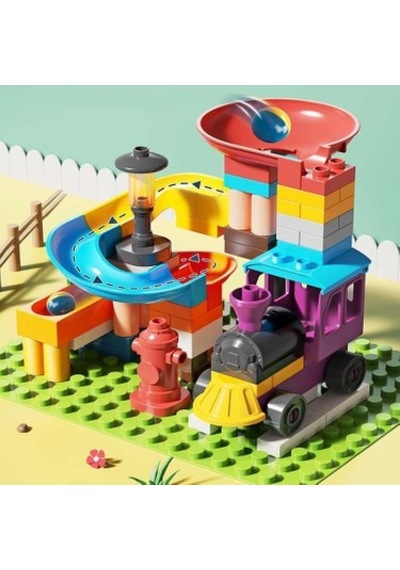 Marble Run Blok Yapı Seti - 77 Parça Eğlenceli Oyun