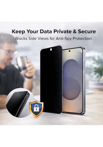 Samsung Uyumlu S25 Ultra Hayalet Ekran Koruyucu Gizli Privacy