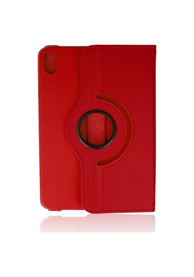 iPad Uyumlu Mini 6 Kılıf 360 Tablet Deri Kılıf - Kırmızı - 100 Arka Kapak