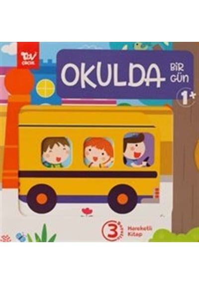 Hareketli 3d Kitap Okulda Bir Gün / Kolektif