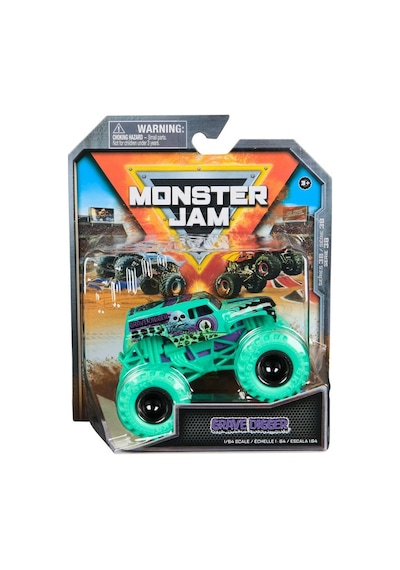 Monster Jam 1:64 Grave Dıgger Su Yeşili