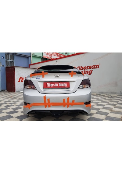 Hyundai Blue Arka Tampon Eki --fibersan Tuning