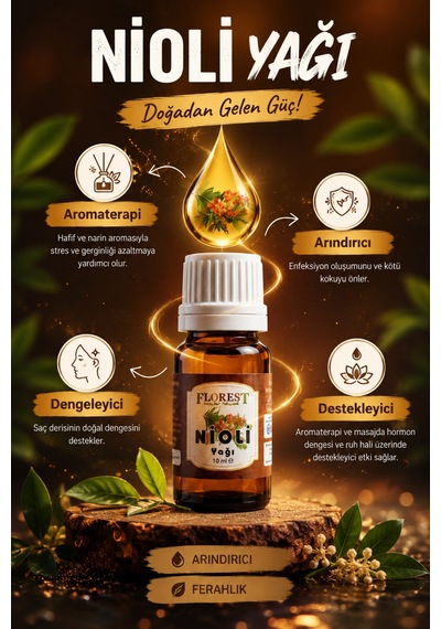 Niaouli Yağı %100 Saf Uçucu Yağ 10 ML