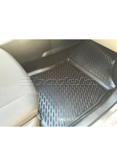 Renault Fluence Havuzlu Paspası 3D Siyah Klipsli
