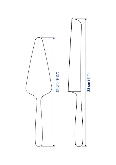 Ikea Tıllagd Salata Servis Seti Altın