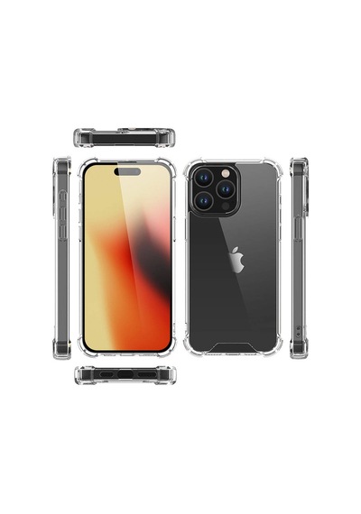 Apple Uyumlu iPhone 15 Pro Kılıf Nitro Anti Shock Silikon Kılıf
