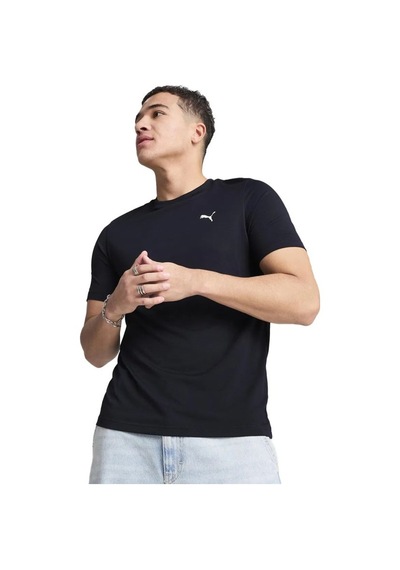 Puma Ess Small Logo Poly Tee Spor T-shirt 68254216 Siyah