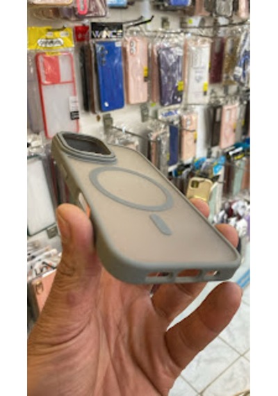 Apple Uyumlu iPhone16 Kamera Korumalı Mat Magsafe Wireless Şarj Destekli Renkli 45663