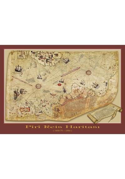 Art Puzzle Piri Reis Haritası 1000 Parça Puzzle