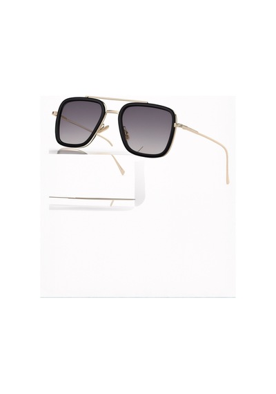 Tony Model Metal Çerçeve Unisex Güneş Gözlüğü Uv400 Filtre Korumalı Çok Renkli