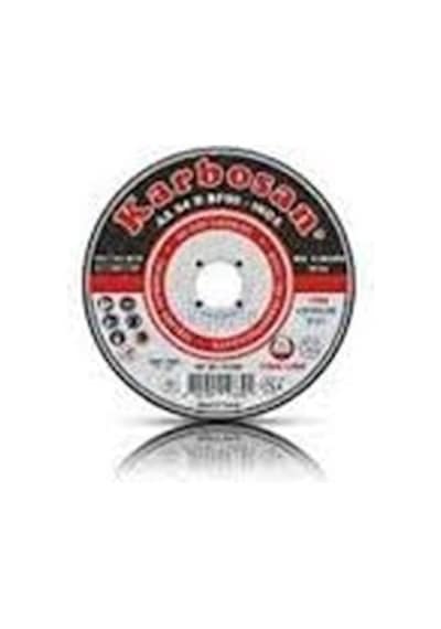 Karbosan Paslanmaz Çelik Inox İnce Kesme Disk T41 Düz 115x1,0x22,23 Mm Aa 54 R Bf80 25 Adet