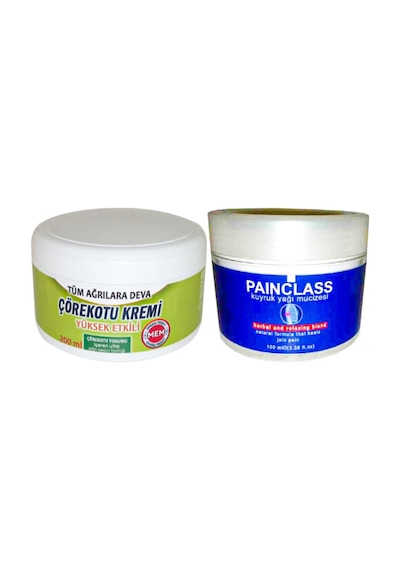 Çörek Otu Kremi Green Box 200 Ml + Painclass Kuyruk Yağı Kremi 100 Ml / Teskin Seti