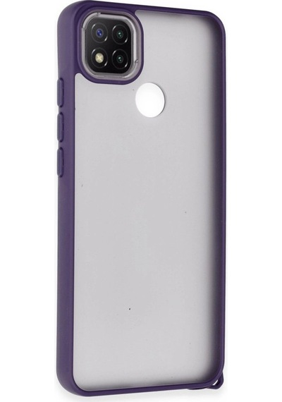 Xiaomi Redmi 9c Kılıf Elegant Kapak - Derin Mor Diğer